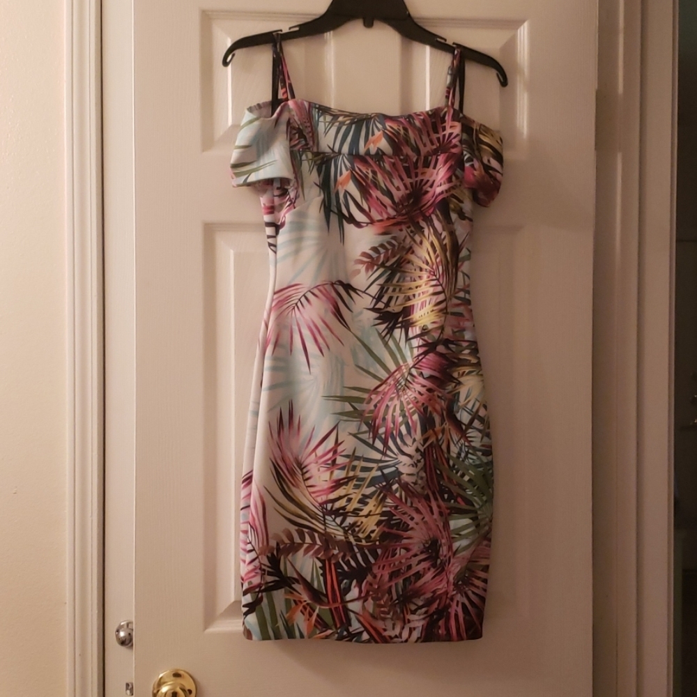 Guess Tropical print dress